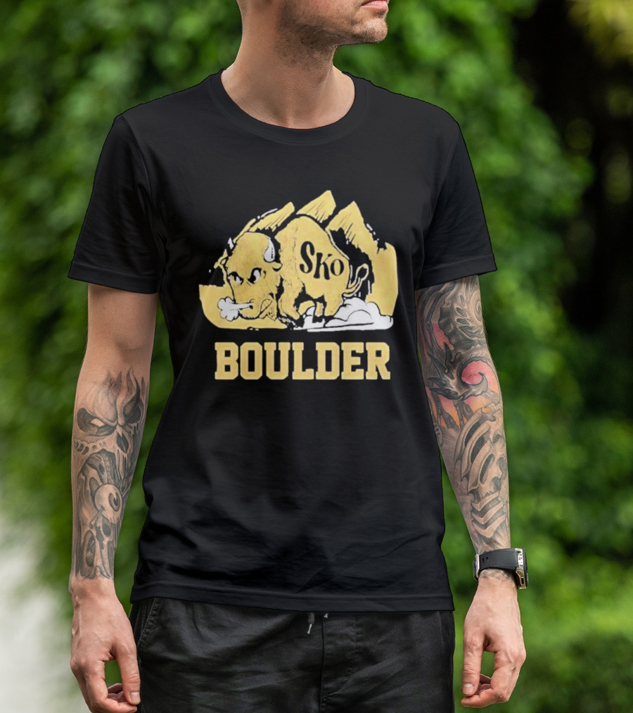 Vintage Sko Boulder Golden Buffalo T-Shirt