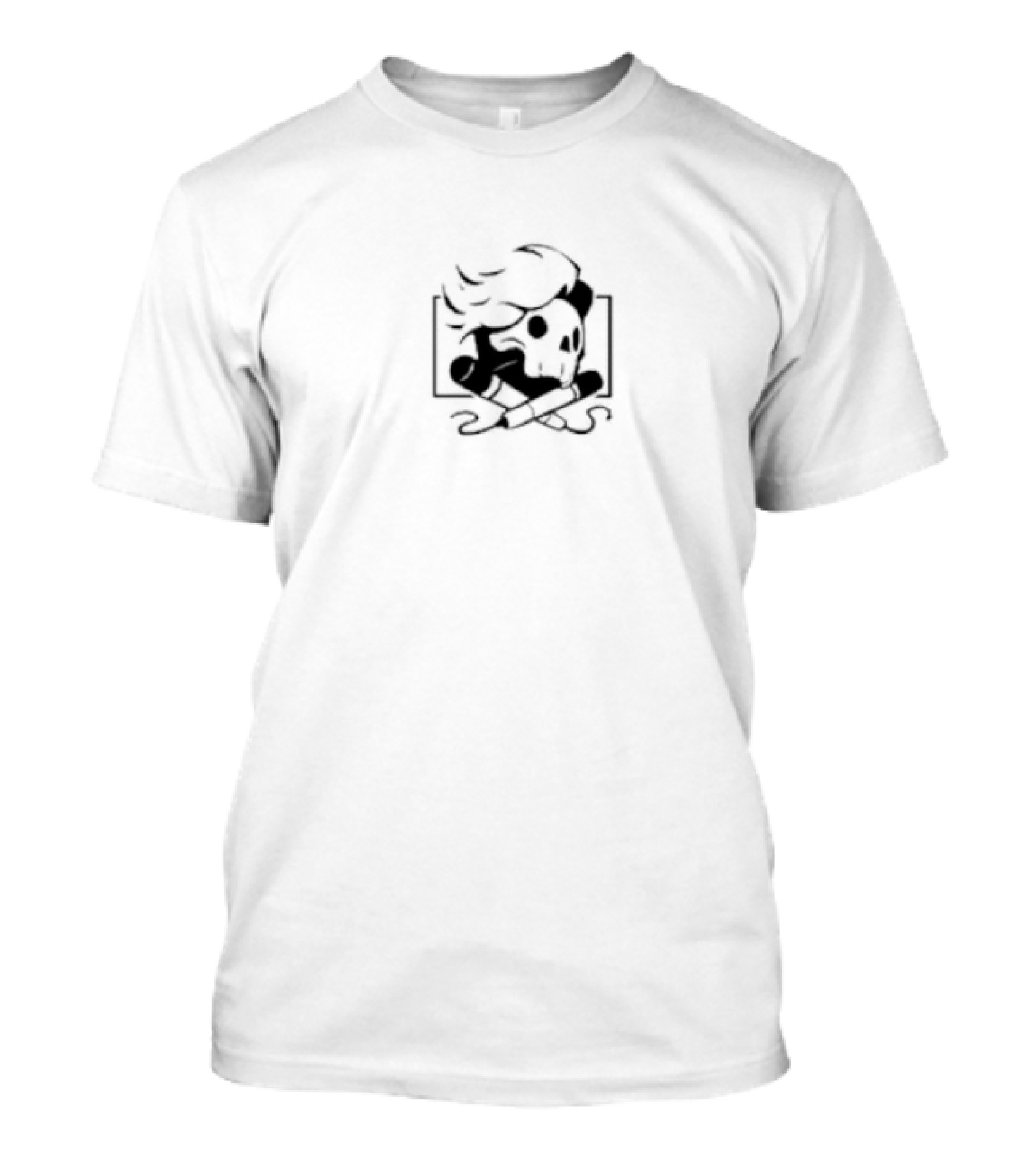 Rustage Iconic Skull And Crossbones T-Shirt