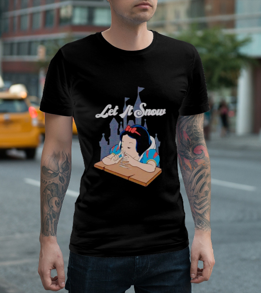 Let It Snow White Castle Party T-Shirt