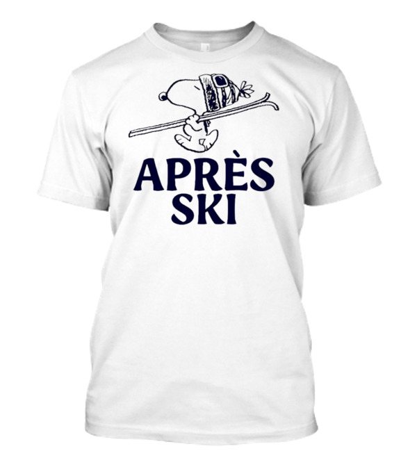 Snoopy Après Ski Winter Fun T-Shirt
