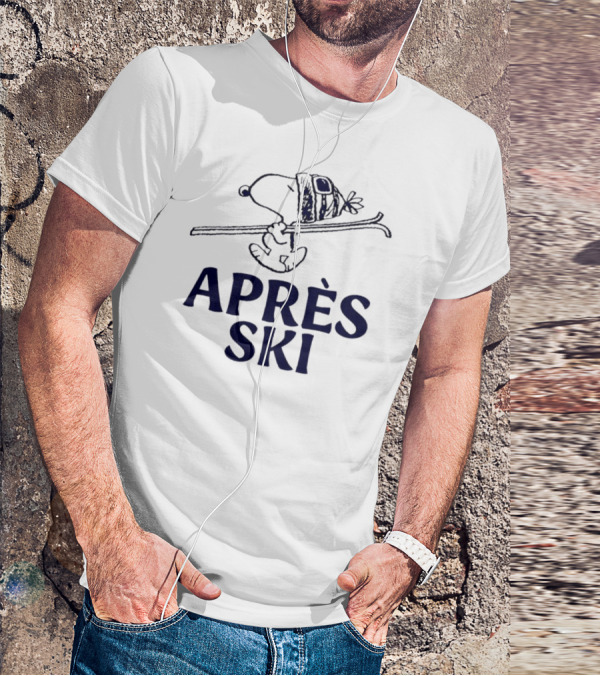 Snoopy Après Ski Winter Fun T-Shirt