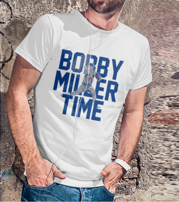 Bobby Miller Time Baseball Player Number 70 Dodgers Pitcher T-Shirt