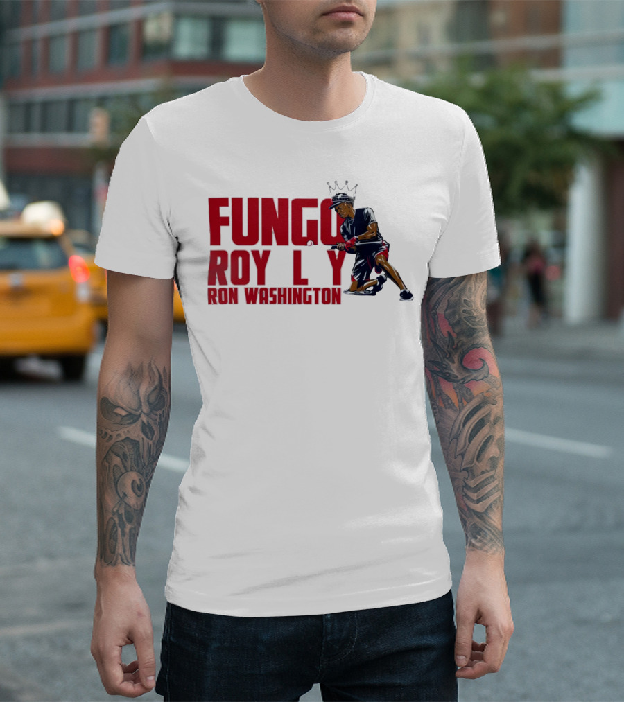 BreakingT Ron Washington Fungo Royalty Baseball King T-Shirt