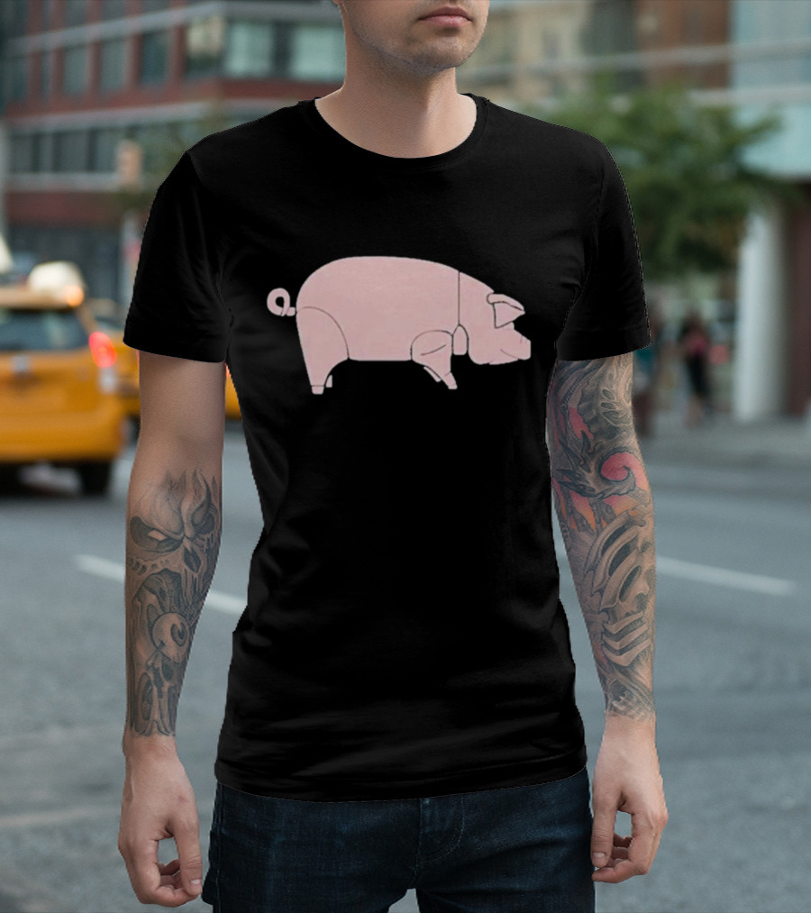 David Gilmour The Legendary Pig Iconic Pink Floyd T-Shirt