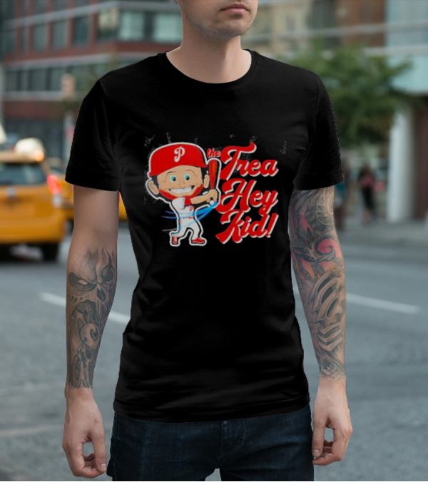 The Trea Hey Kid Philadelphia Phillies Character T-Shirt