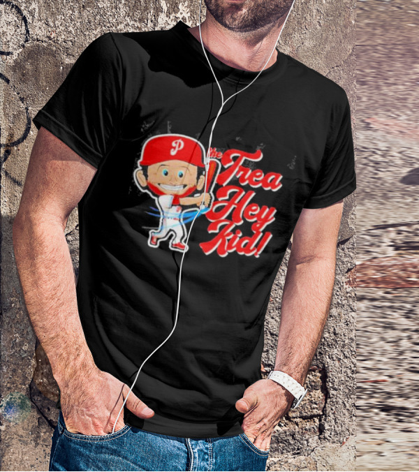 The Trea Hey Kid Philadelphia Phillies Character T-Shirt
