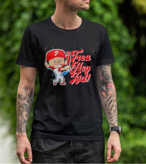 The Trea Hey Kid Philadelphia Phillies Character T-Shirt