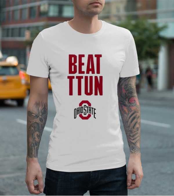 Beat TTUN Ohio State Block O T-Shirt