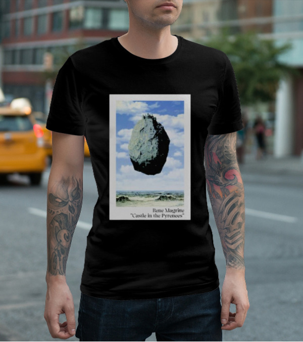 Rene Magritte Castle In The Pyrenees T-Shirt
