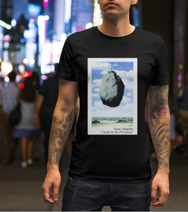 Rene Magritte Castle In The Pyrenees T-Shirt