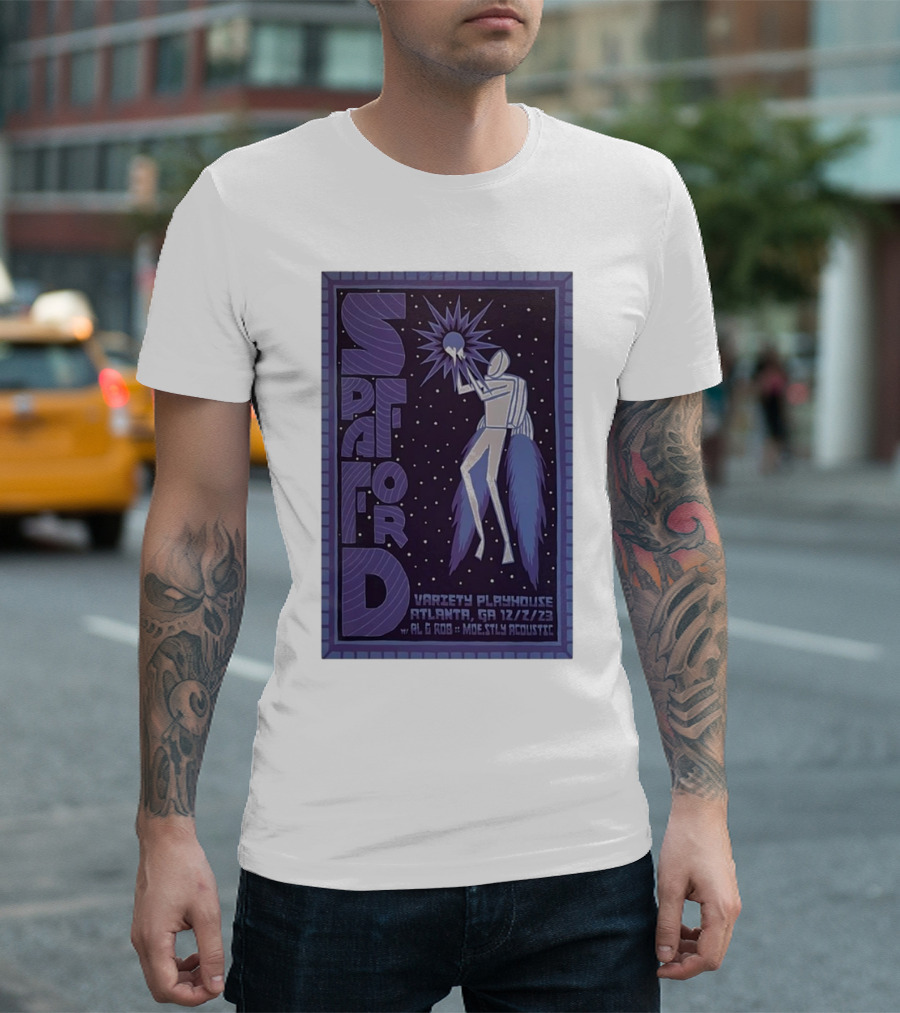 Spafford Variety Playhouse Atlanta GA 12/2/23 AL And ROB Mostly Acoustic T-Shirt