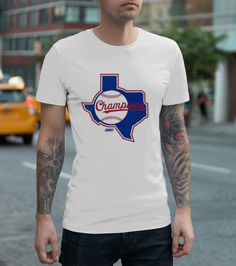 Texas Baseball Champions Jomboy T-Shirt