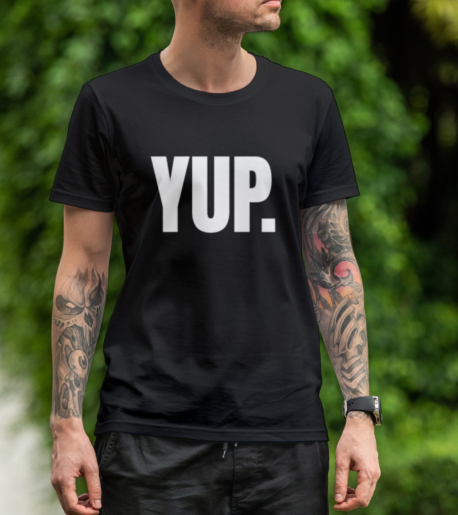 Alex Shelley YUP Wrestling Catchphrase T-Shirt