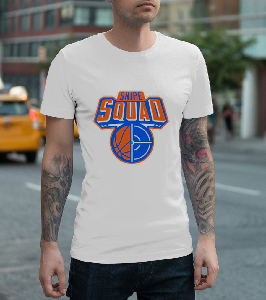 Snipe Squad Oklahoma City Thunder Basketball T-Shirt