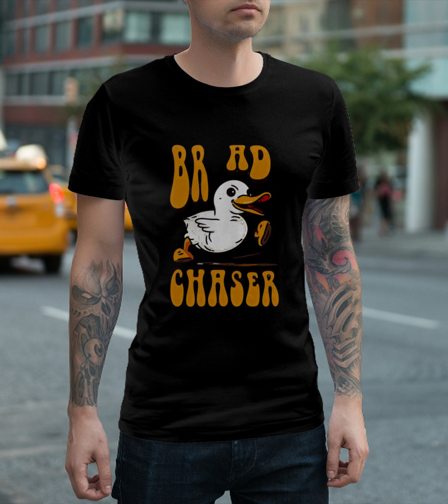 BR AD Chaser Cartoon Duck Bread T-Shirt