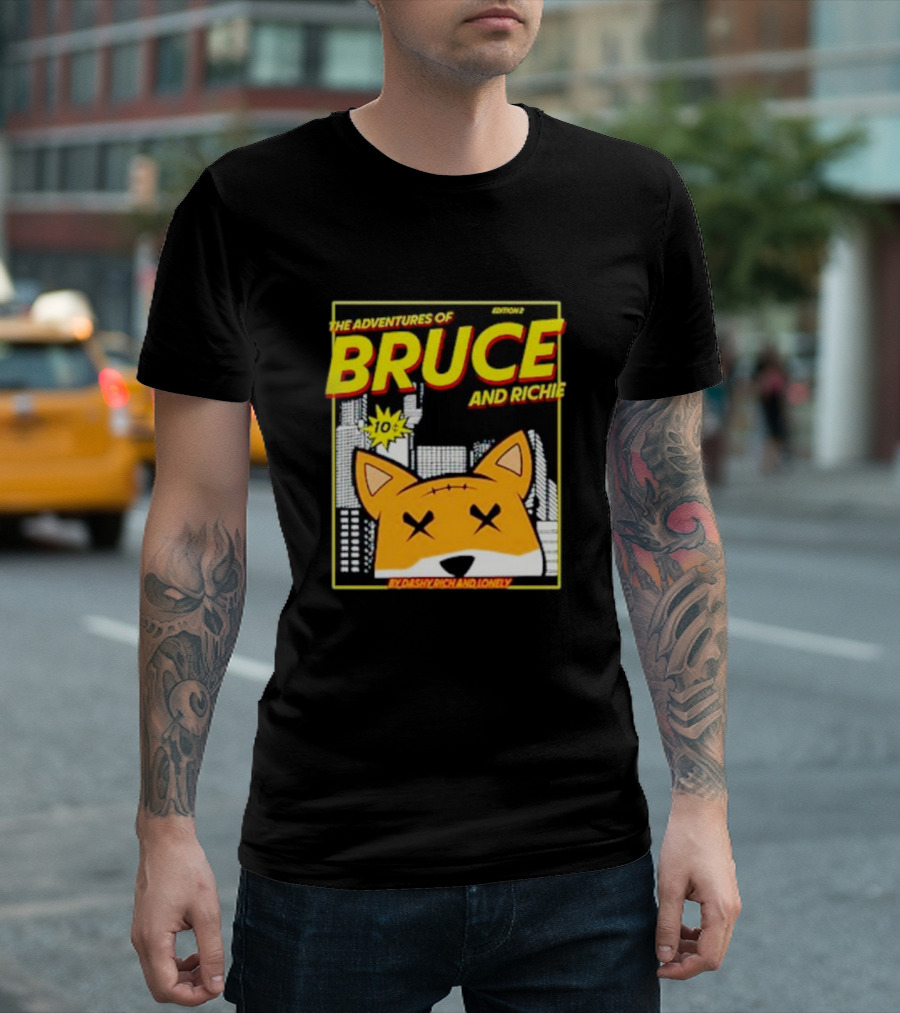 The Adventures of Bruce and Richie By Dasher Rich and Lonely Edition 2 10¢ T-Shirt