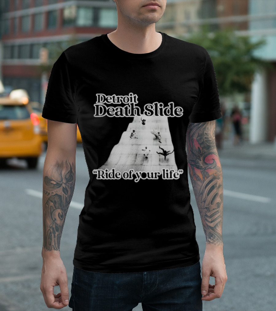 Detroit Death Slide Ride of Your Life T-Shirt