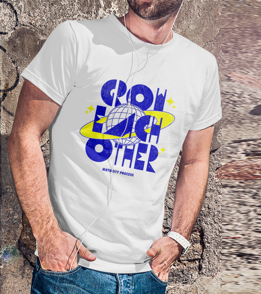GROW EACH OTHER MATURITY PROCESS Planetary T-Shirt