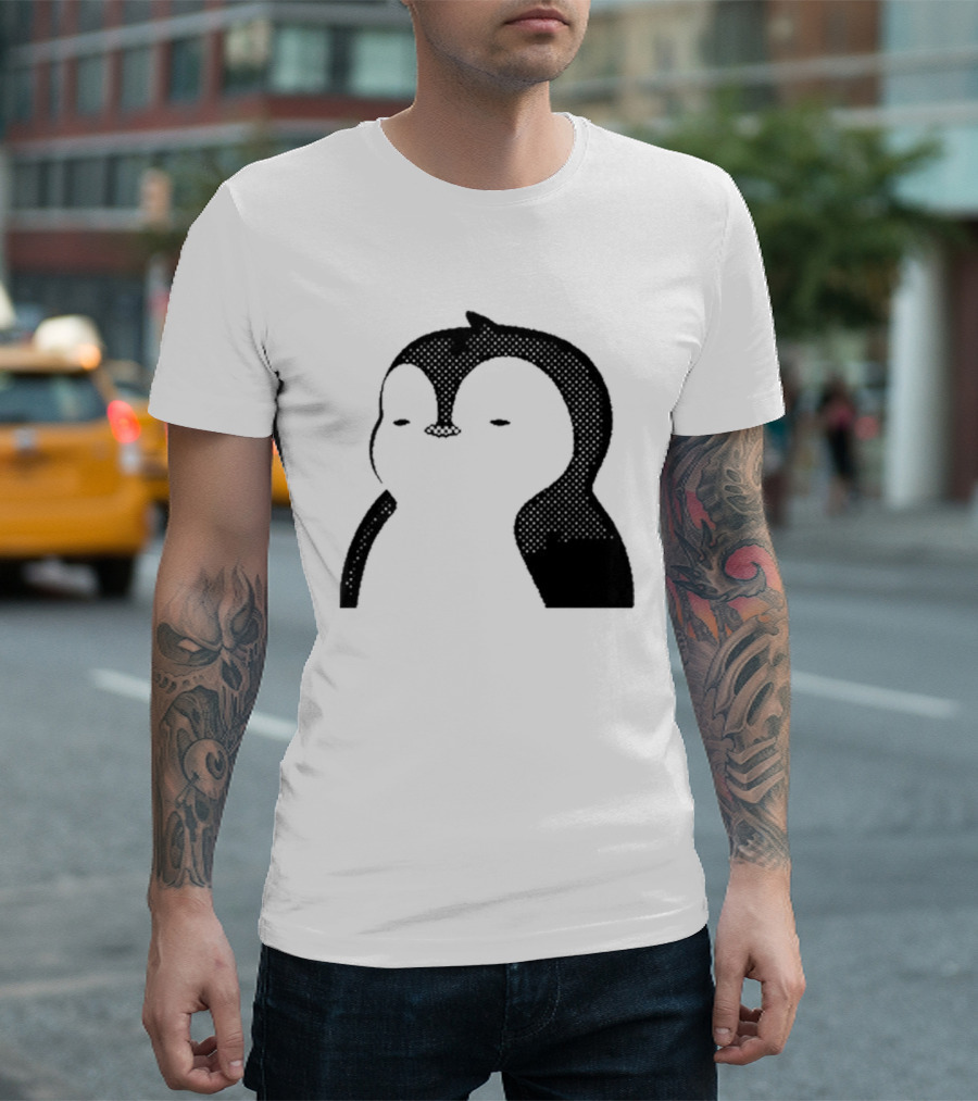 Luca Netz Penguin Chic Noir T-Shirt
