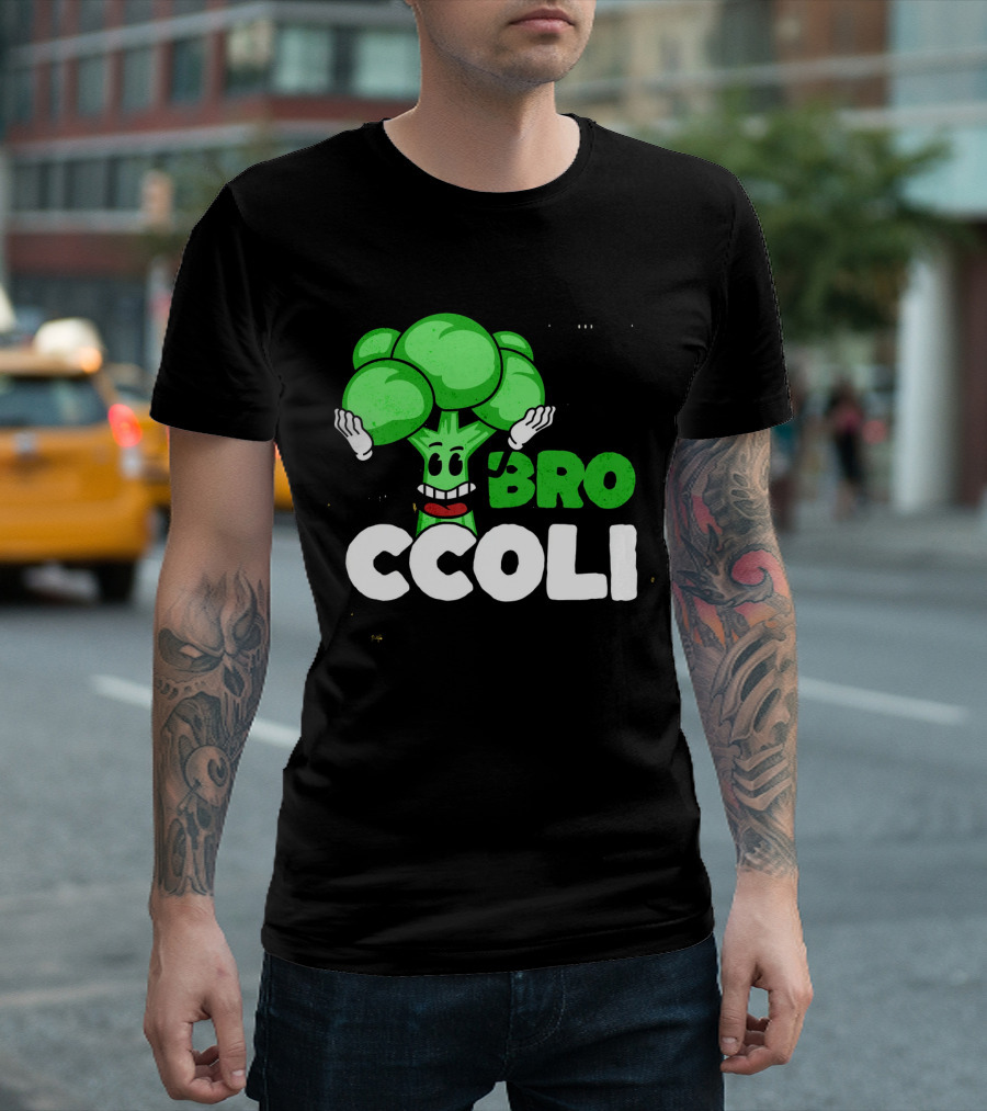 Hi Broccoli Green Goodness for a Healthy Life T-Shirt