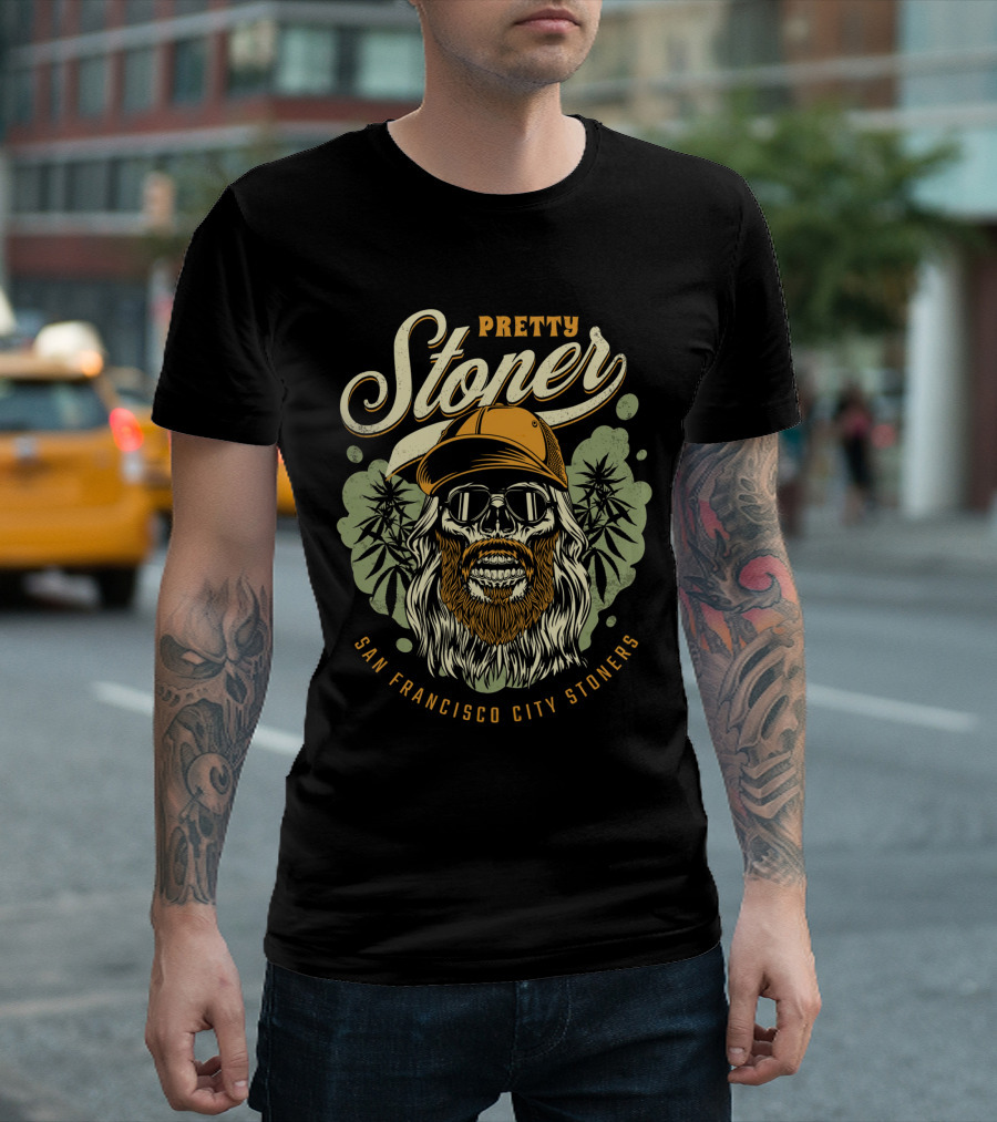 Pretty Stoner San Francisco City Stoners T-Shirt