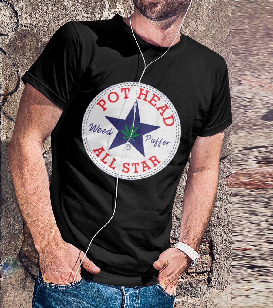 Pot Head Weed Puffer All Star T-Shirt