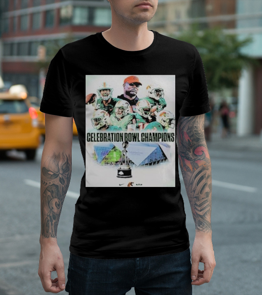 Congratulations Celebration Bowl Champions Florida AM Football Rattlers 2023-2024 Season Our Time T-Shirt