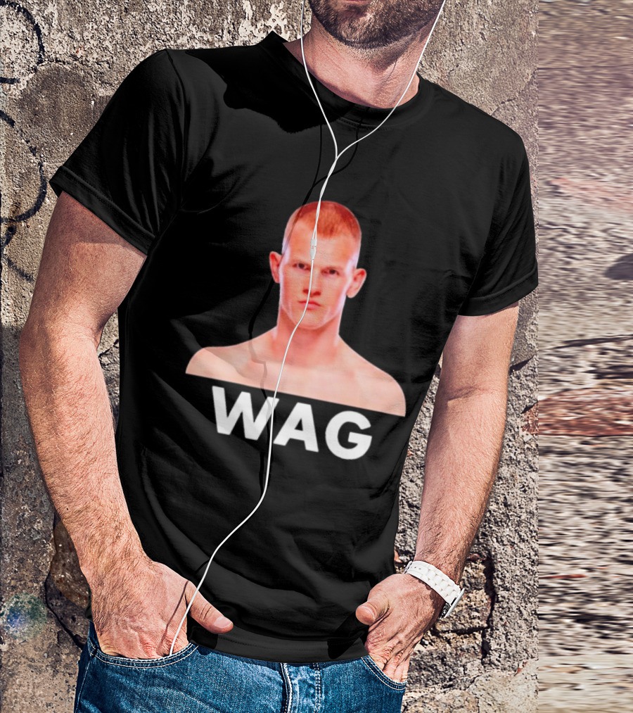 WAG Ian Machado Garry Fighter Image T-Shirt