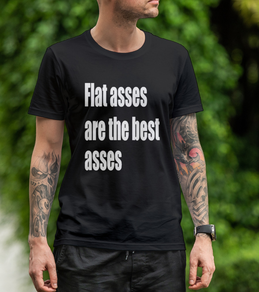 Flat Asses Are The Best Asses Rocky Toonzies T-Shirt