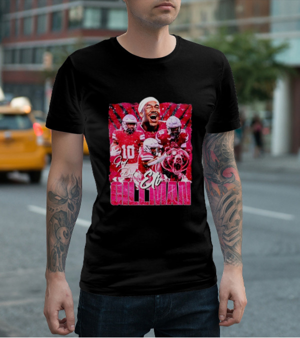 Gillman God Efo Heavyweight Premium Vintage Football T-Shirt