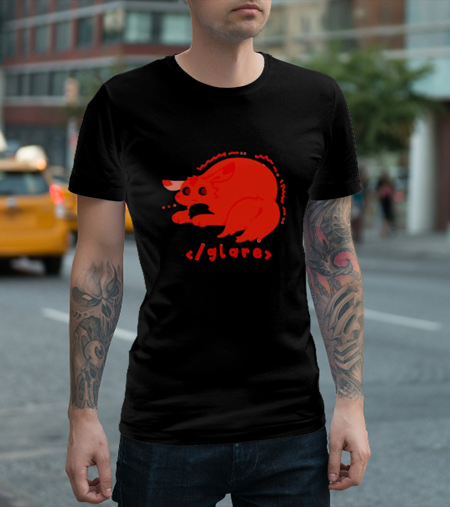 Glare Pokemon Red Coding Creature T-Shirt