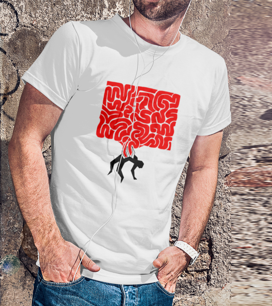 My Body Betrayed Me Red Maze Burden T-Shirt