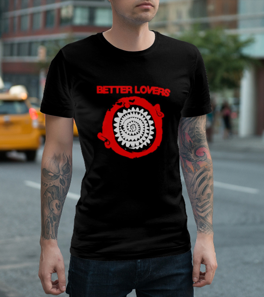 Better Lovers Spiralth Red Spiral T-Shirt