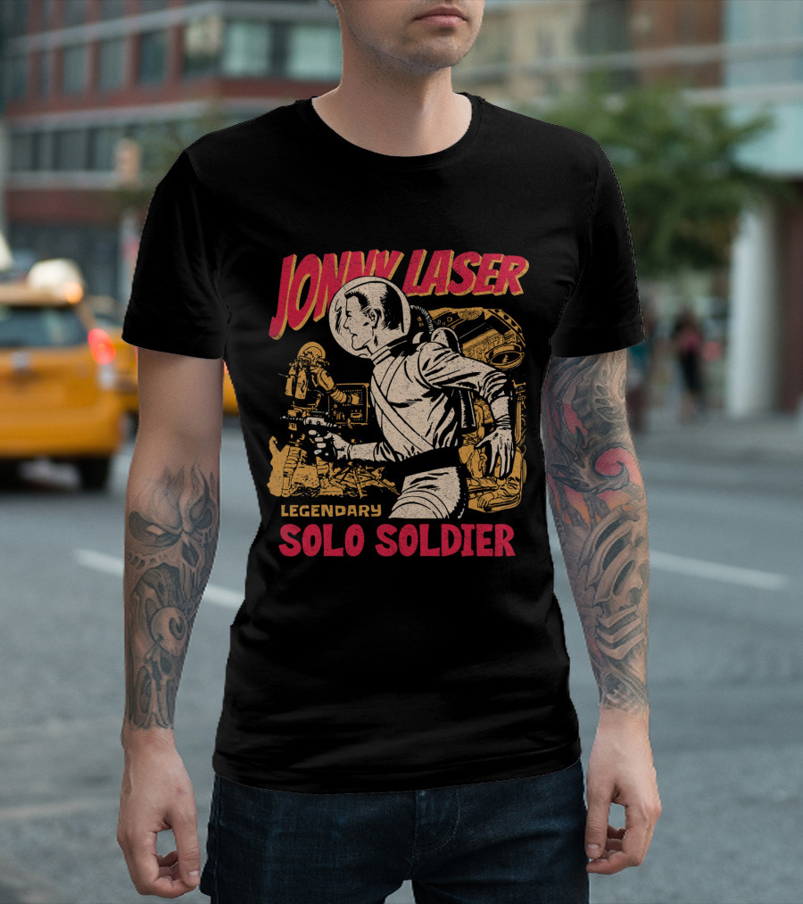 JONNY LASER LEGENDARY SOLO SOLDIER T-Shirt