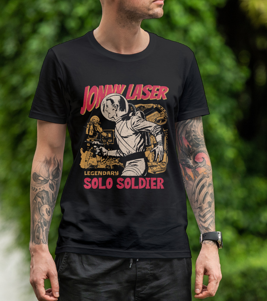 JONNY LASER LEGENDARY SOLO SOLDIER T-Shirt