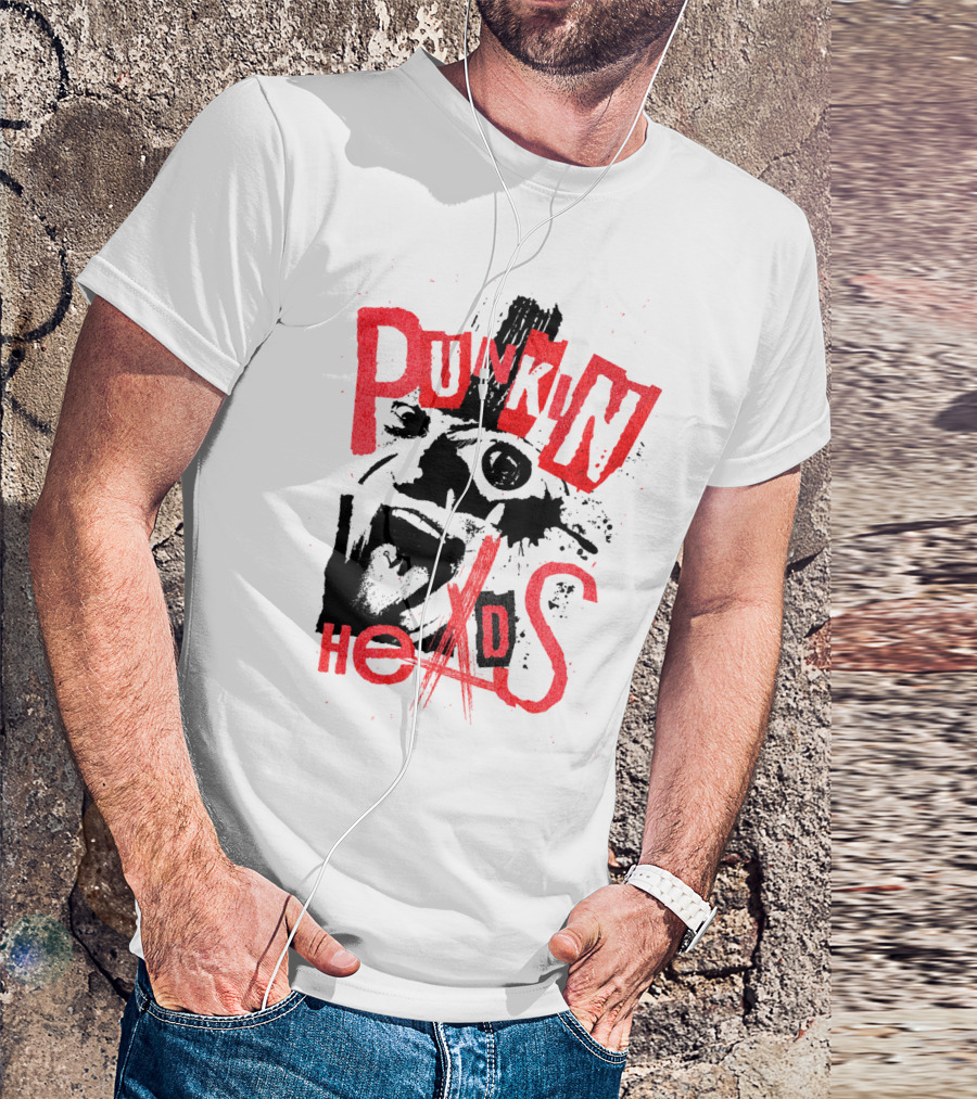 Punkin' Heads Horror Mask Graffiti T-Shirt