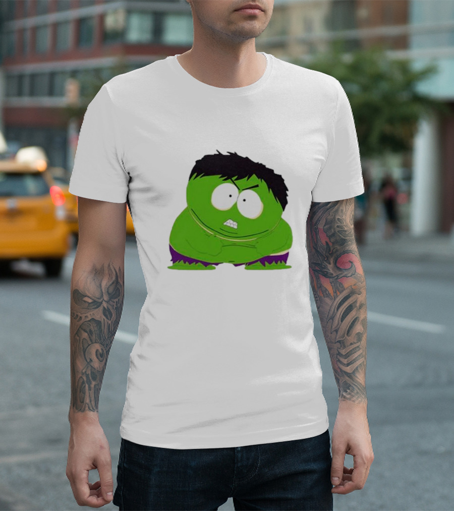 South Park Hulk Crossover Character Mashup T-Shirt