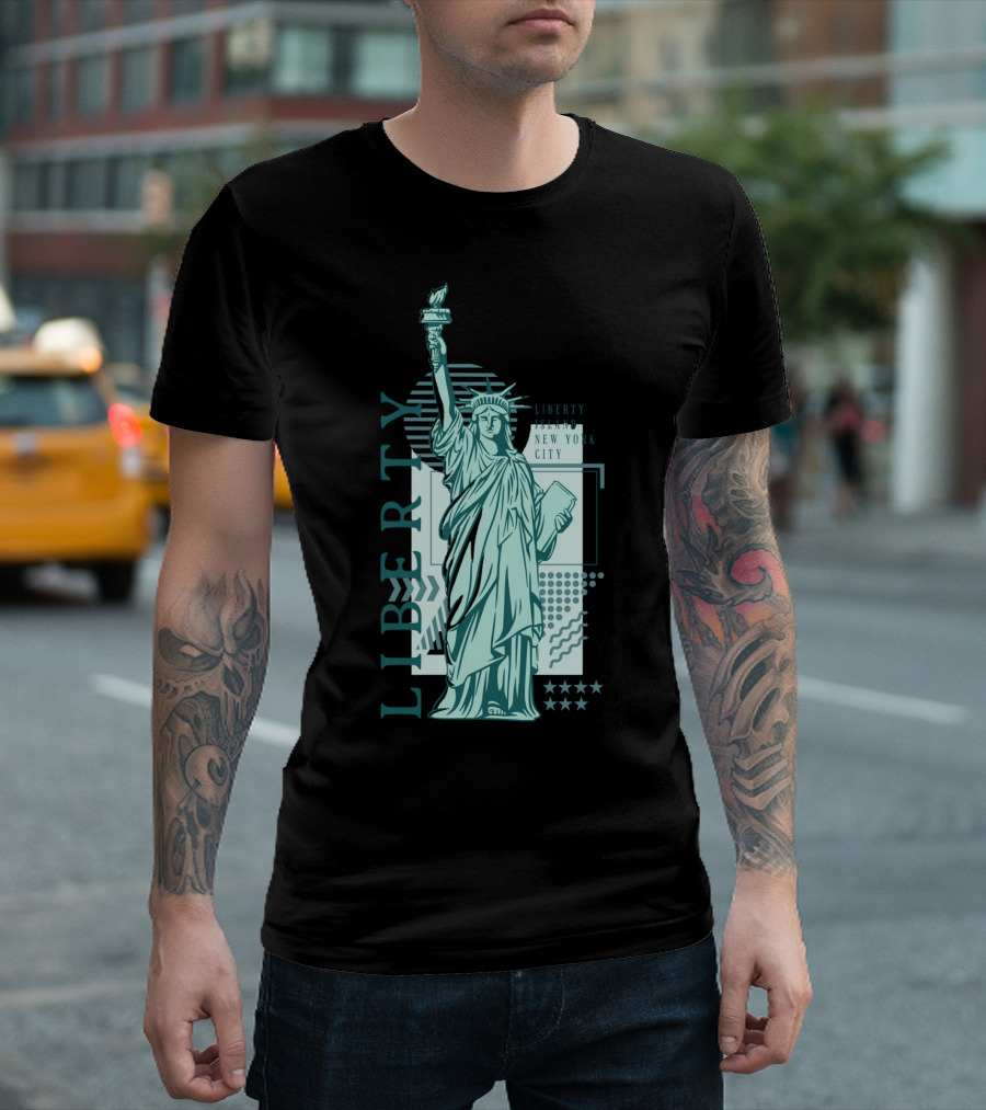 Liberty New York City Statue of Liberty T-Shirt