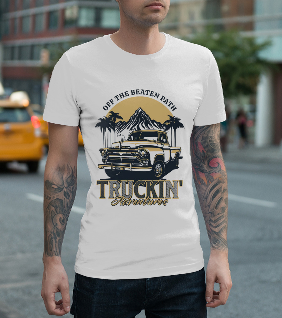 Off the Beaten Path Truckin' Adventures T-Shirt