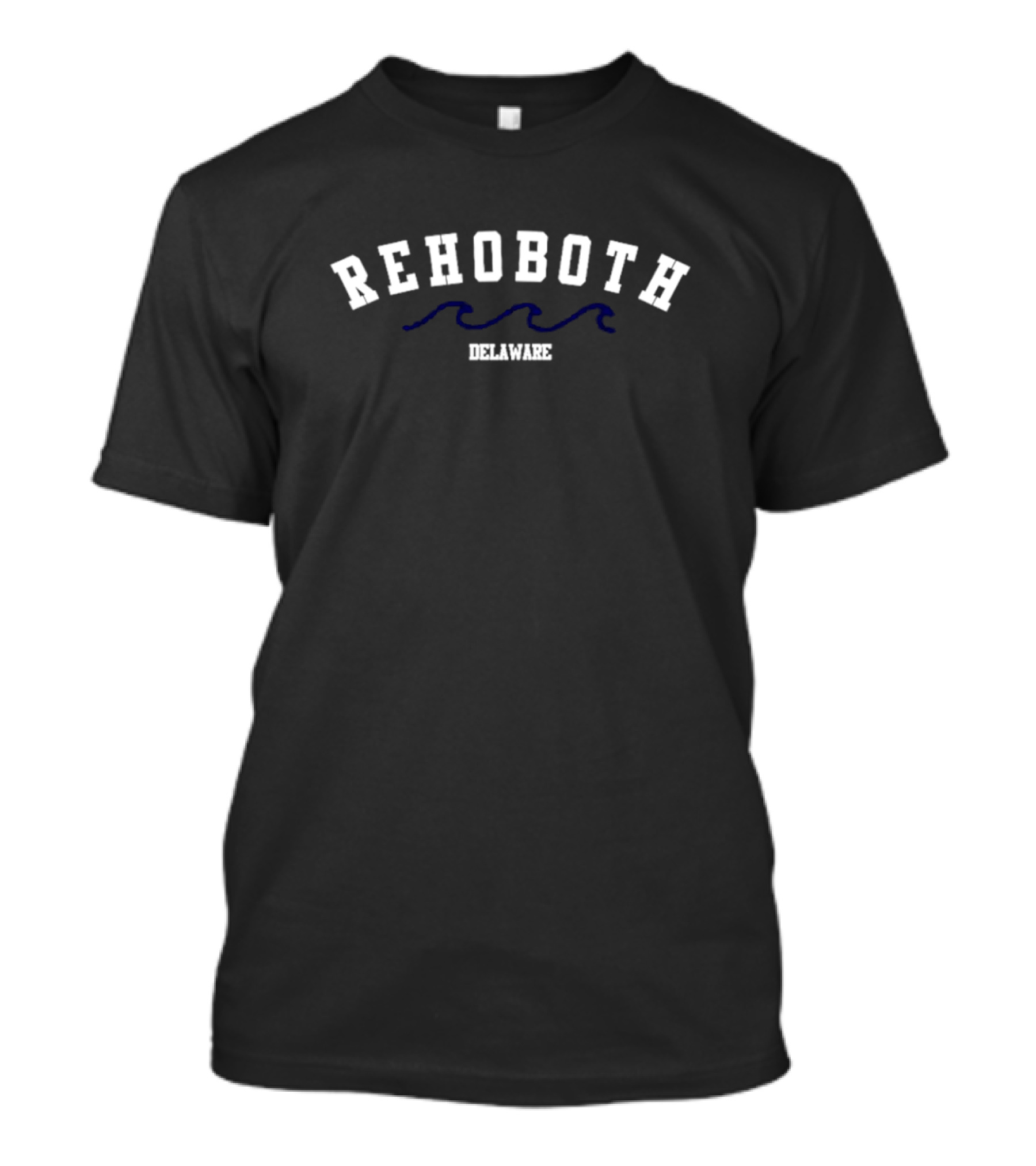 Rehoboth Delaware Waves T-Shirt