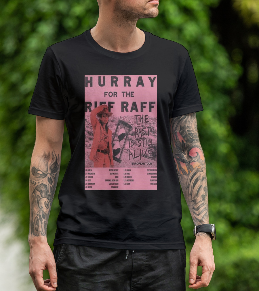 Hurray For The Riff Raff European Tour ’24 The Past Is Still Alive T-Shirt