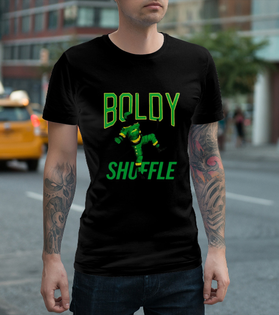 The Boldy Shuffle Minnesota Wild Hockey Player Moves T-Shirt