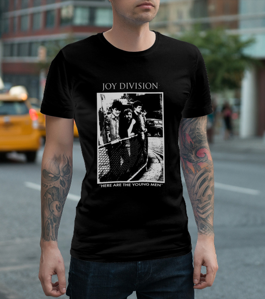 Joy Division Here Are The Young Men Vintage T-Shirt