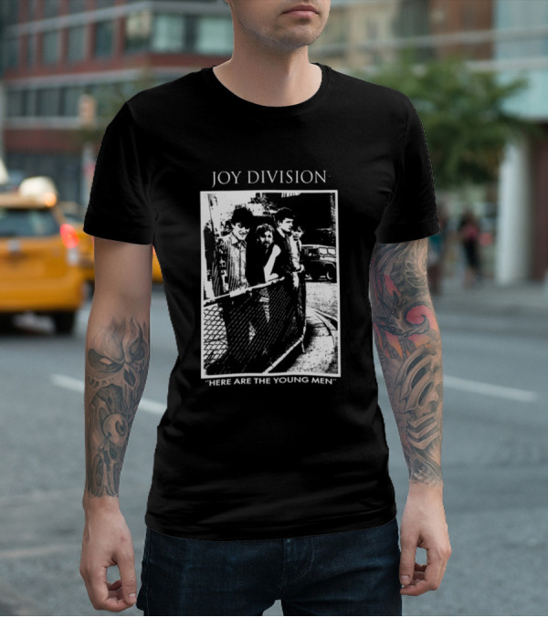 Joy Division Here Are The Young Men Vintage T-Shirt