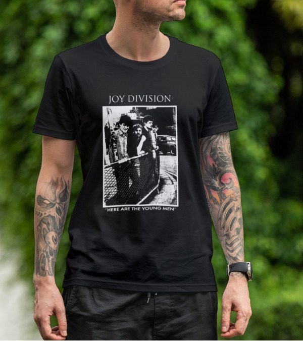 Joy Division Here Are The Young Men Vintage T-Shirt