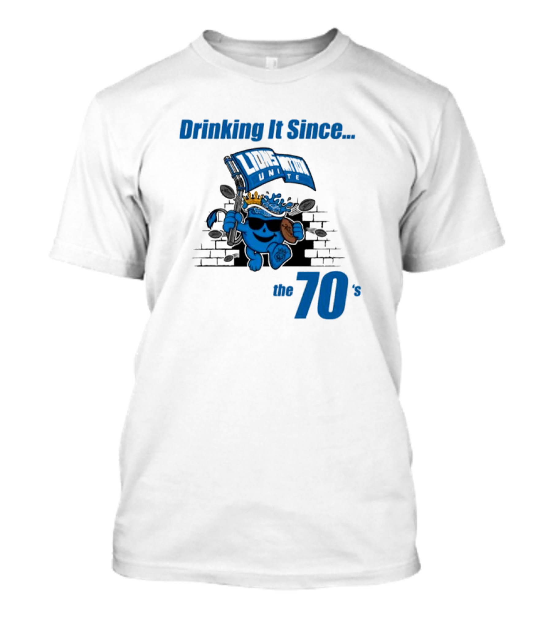 Lions National Unite Drinking It Since The 70's T-Shirt