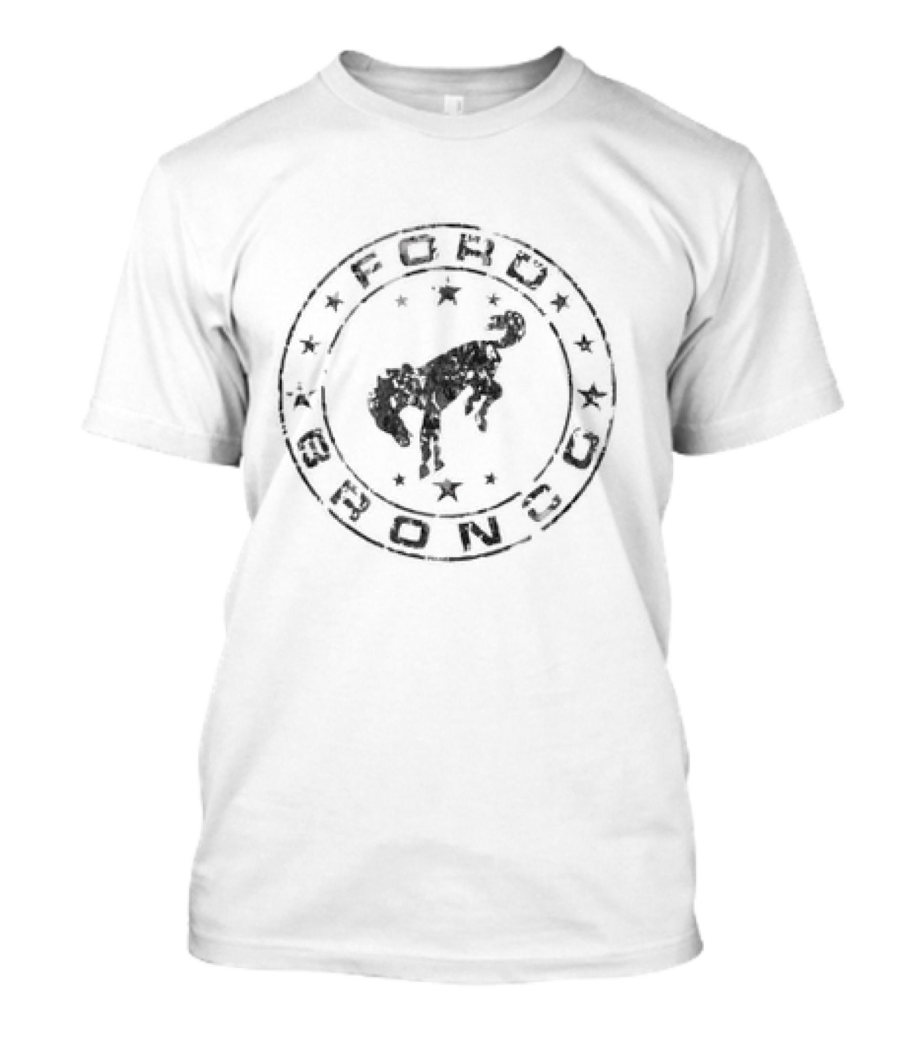 Ford Bronco Vintage Star Logo 3 T-Shirt