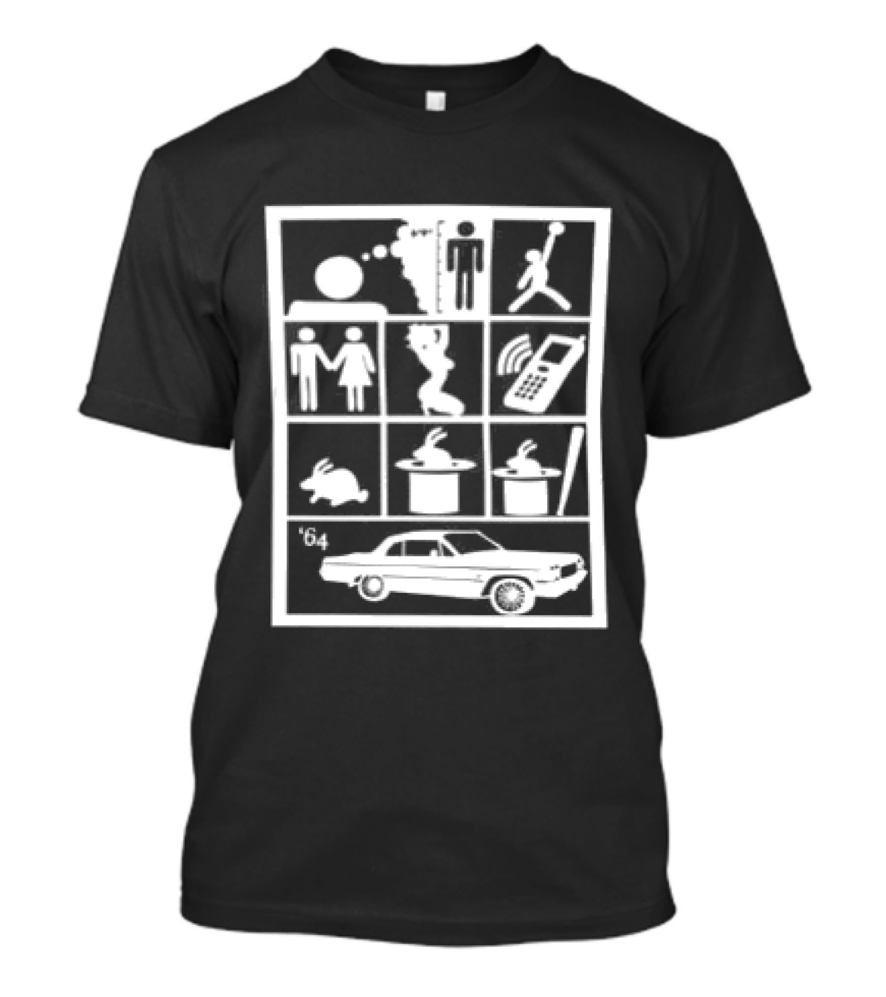 I Wish I Was A Baller '94 Car Iconic Style Life Symbols T-Shirt