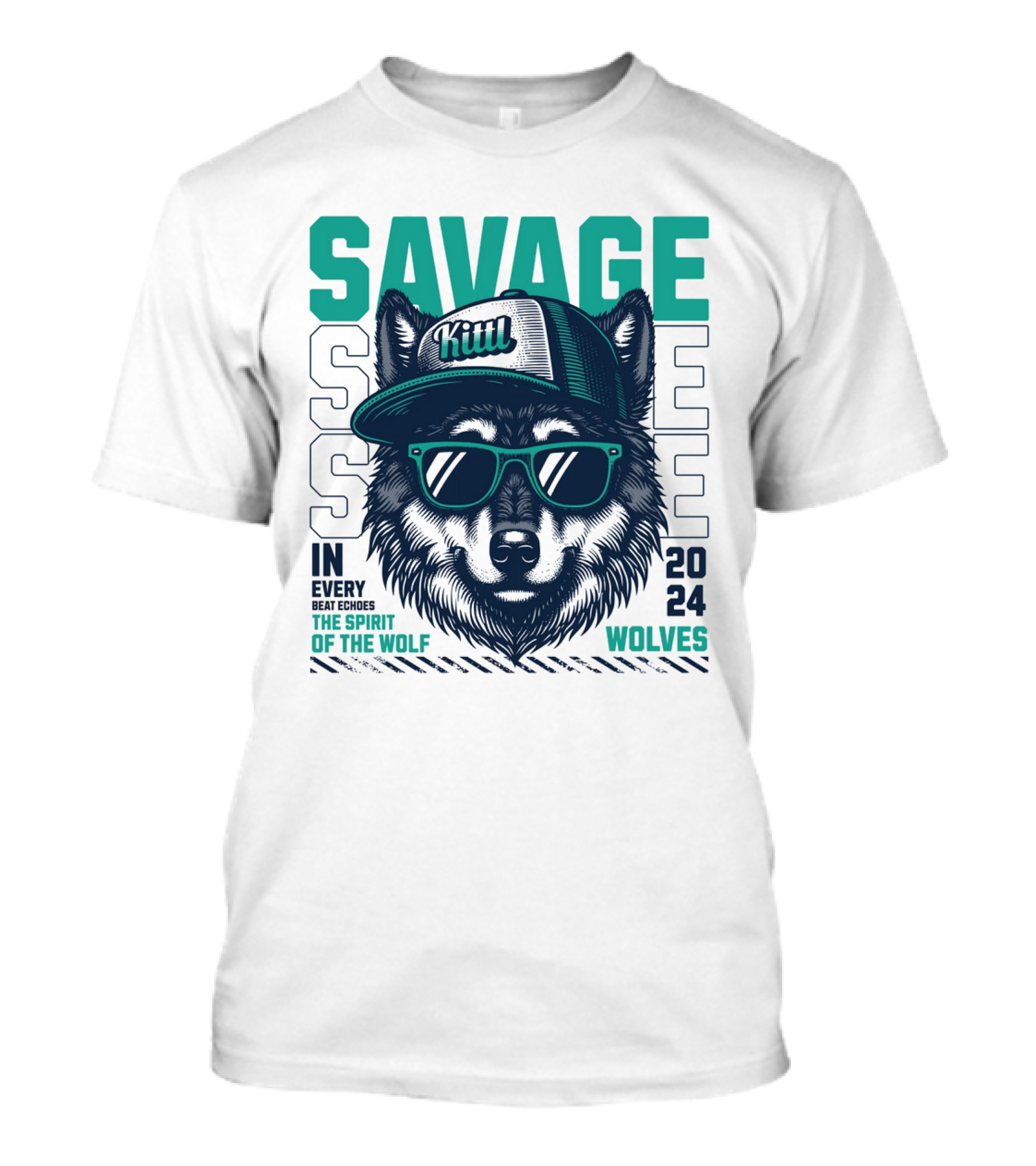 SAVAGE Wolves Spirit Of The Wolf T-Shirt