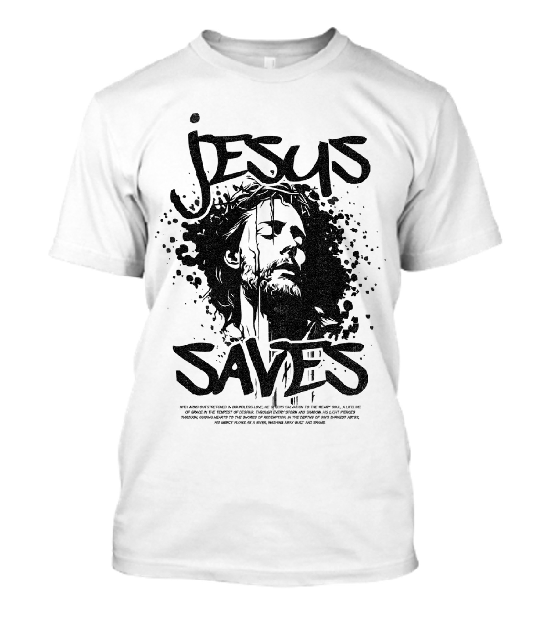 Jesus Saves Christian Faith Savior T-Shirt